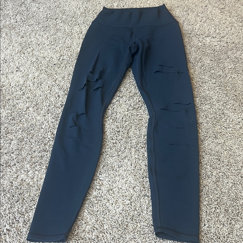 ALO Yoga Midnight Blue Leggings